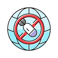 human space flight international day color icon illustration vector
