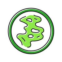 odor control product label caution color icon illustration vector