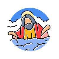ufo unsolved mystery color icon illustration vector