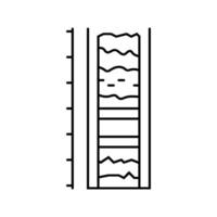 dust control mining line icon illustration vector