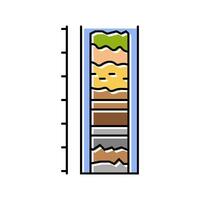 dust control mining color icon illustration vector