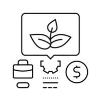 growth hacking modern business modern business line icon illustration vector