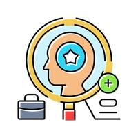 continuous improvement modern business color icon illustration vector