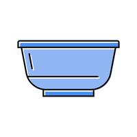 tube with cap plastic package color icon illustration vector