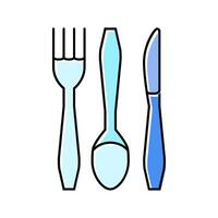 food storage container plastic package color icon illustration vector