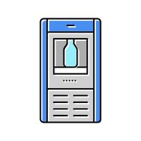 scarcity water saving color icon illustration vector