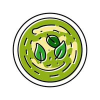 nut butter raw foodist color icon illustration vector