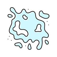 splash bleach color icon illustration vector