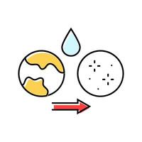 whitening bleach color icon illustration vector