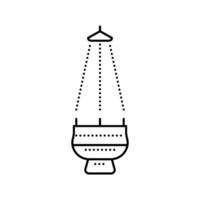 censer byzantine line icon illustration vector
