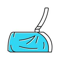 medical sling fracture injury color icon illustration vector