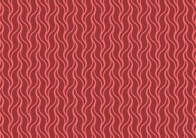 Red wave line pattern abstract presentation background vector