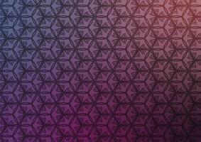 Dark hexagon net purple art abstract background vector
