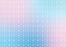 Blue swirl soft pattern line circle background vector