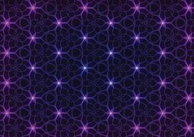 Flower art technology light line abstract background vector