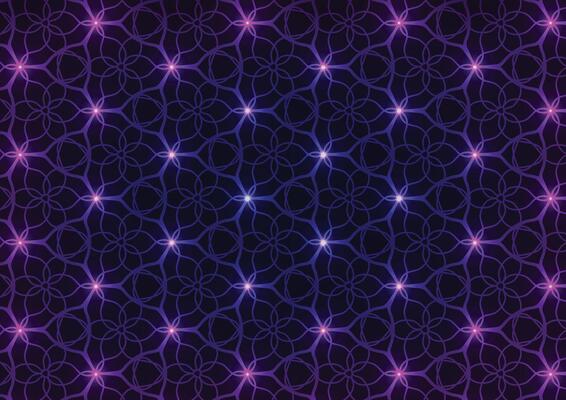 Flower art technology light line abstract background