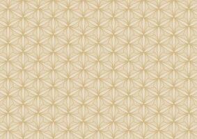 Yellow flower line pattern soft art background vector