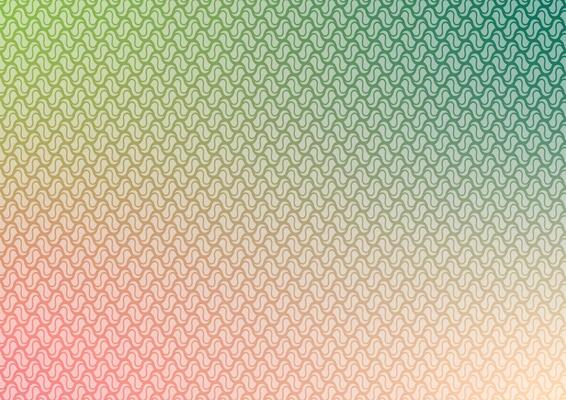 Green line wave net pattern red art abstract background
