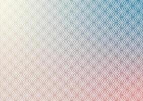 Circle gradient pattern line geometry soft background vector