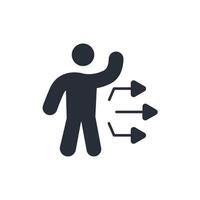 Initiative icon. .Editable stroke.linear style sign for use web design,logo.Symbol illustration. vector