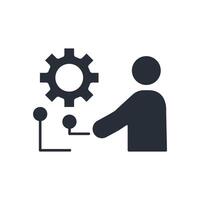 skills icon. .Editable stroke.linear style sign for use web design,logo.Symbol illustration. vector