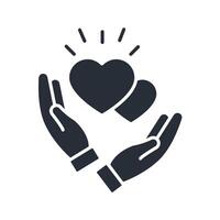 kindness icon. .Editable stroke.linear style sign for use web design,logo.Symbol illustration. vector