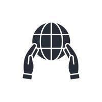 Responsibility icon. .Editable stroke.linear style sign for use web design,logo.Symbol illustration. vector
