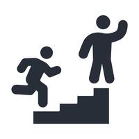 Motivation icon. .Editable stroke.linear style sign for use web design,logo.Symbol illustration. vector
