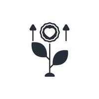 empathy icon. .Editable stroke.linear style sign for use web design,logo.Symbol illustration. vector