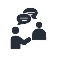 communication icon. .Editable stroke.linear style sign for use web design,logo.Symbol illustration. vector