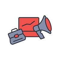 promotion icon. .Editable stroke.linear style sign for use web design,logo.Symbol illustration. vector