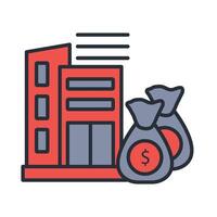 company icon. .Editable stroke.linear style sign for use web design,logo.Symbol illustration. vector