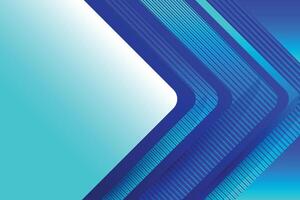 Abstract arrow light and dark blue color gradient background. Modern minimalistic and geometric design template vector