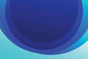 circle abstract light and dark blue color gradient background. Modern minimalistic and geometric design template vector