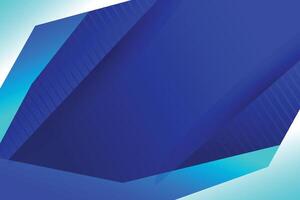 Abstract light and dark blue background design template vector