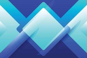 Abstract light and dark blue background design template vector