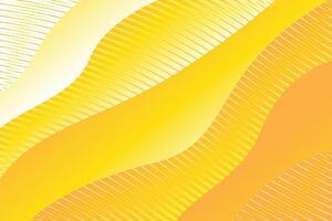 modern light and dark yellow color gradient background. Modern minimalistic and geometric design template. vector