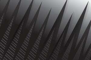 abstract zig zag light and dark black color gradient background. Modern minimalistic and geometric design template. vector