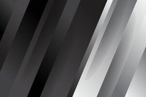 Abstract light and dark black color gradient background. Modern minimalistic and geometric design template. vector