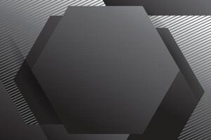 Modern light and dark black color gradient background. vector
