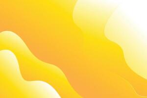 light and dark abtract wave yellow color gradient background. Modern minimalistic and geometric design template. vector