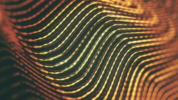 Abstract Waving And Glowing Lines video