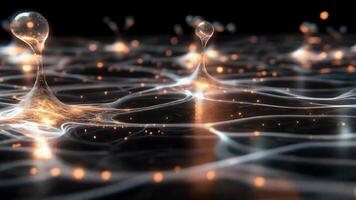 Neural network connections in action video