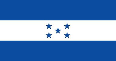 Honduras Flag Illustration vector