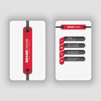 Hand Drawn Hospital Care Gradient Vertical Business Card Design Template vector