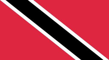 Trinidad And Tobago Flag Illustration vector
