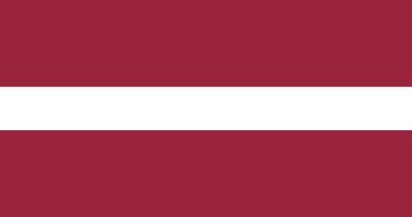Latvia Flag Illustration vector