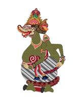 Antaboga wayang puppet, indonesian shadow puppet show illustration style. vector