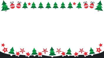 Christmas Background with copy space vector