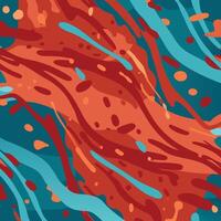 A colorful abstract pattern with red and blue colors vector